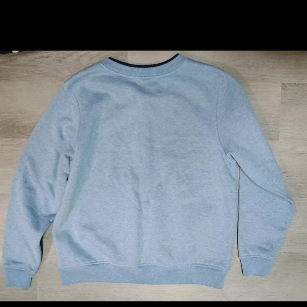Vintage Shenanigans Grandma Cardigan Blue Small Floral Embroidery Small Petite - Picture 5 of 5